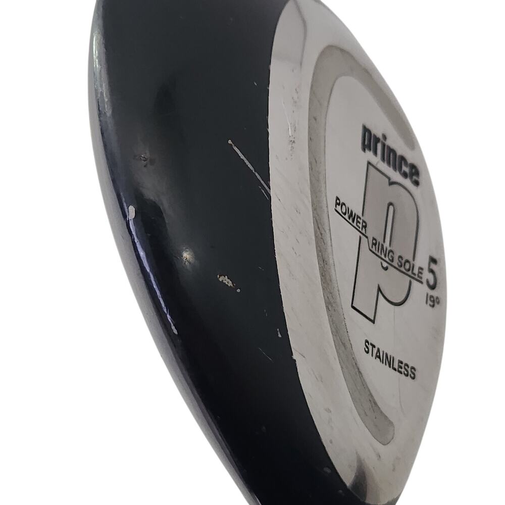 Prince Ladies Power Ring Sole 5-Wood 19° RH Graphite 41.5" (Small Dent in Crown) - Picture 5 of 13